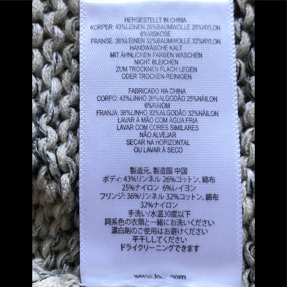 Joie linen blend open front cardigan - Picture 12 of 12